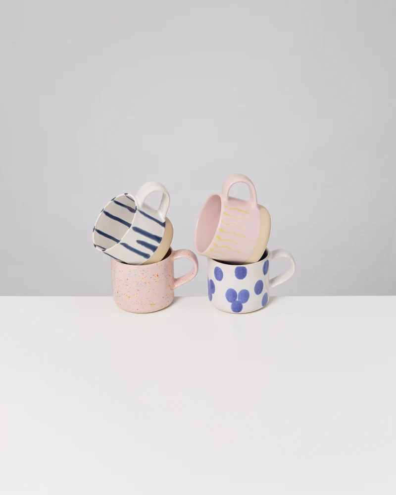 Nódoa Tasse groß mix 4er-Set