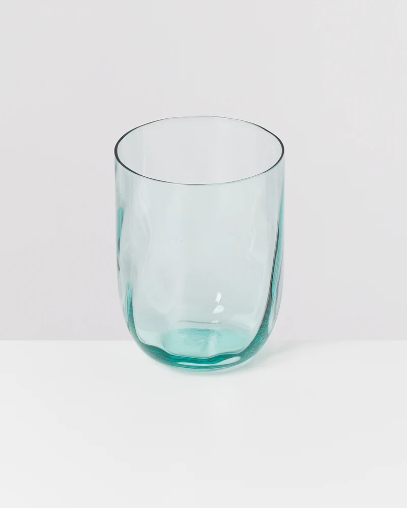 Calma Glas groß swirl grün