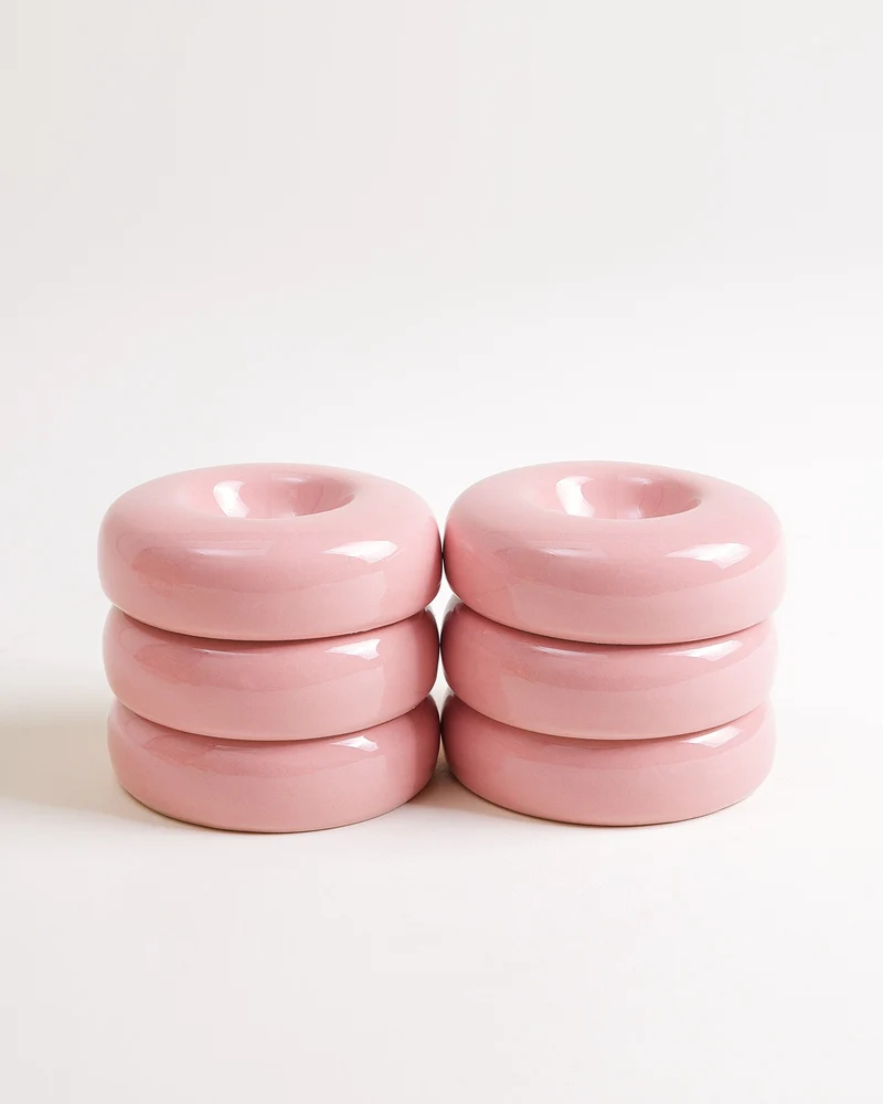 Seia Eierbecher rosa 6er-Set