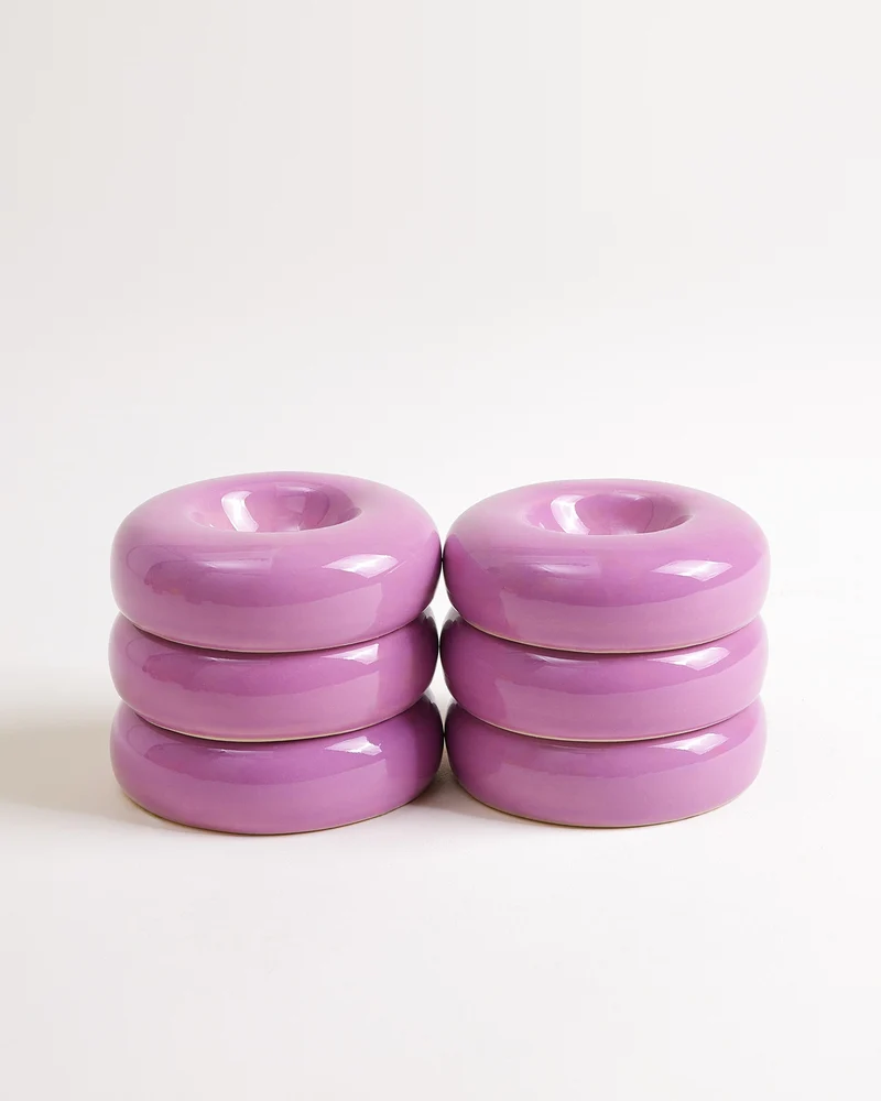 Seia Eierbecher lila 6er-Set