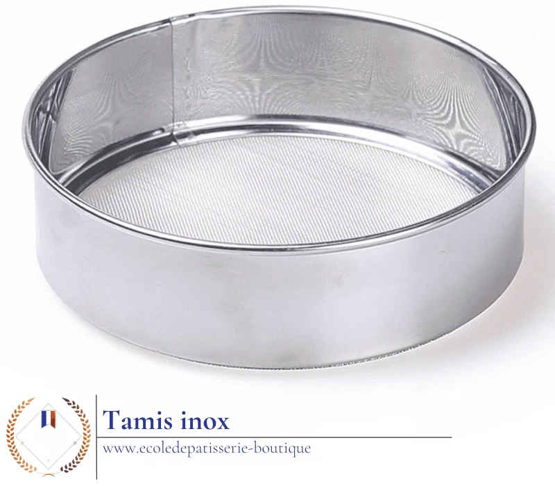 Tamis professionnel en inox