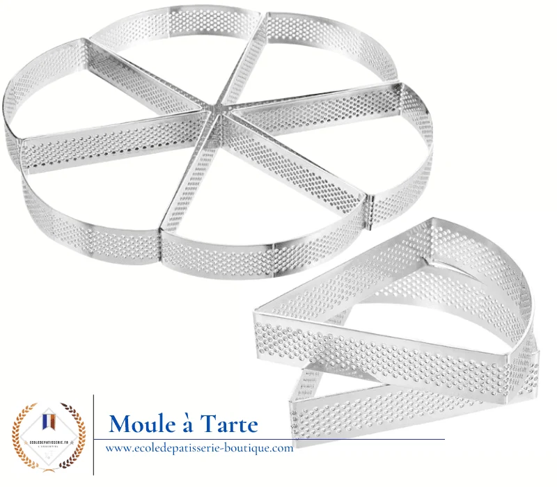 Moule à tarte perforé Triangle