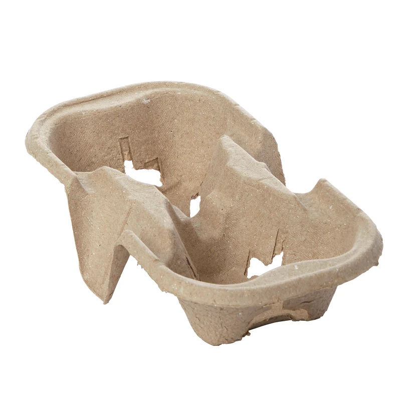 Recycled Paper Cup Sleeves & Holders - 22.5 x 11 x 4.7 cm