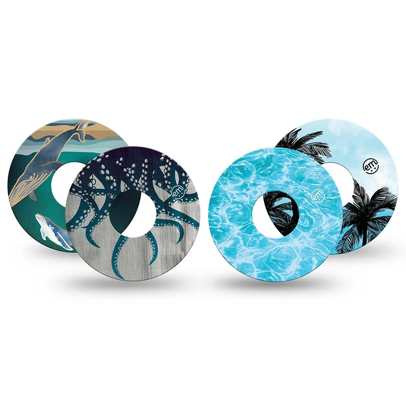 Patchs adhésifs ExpressionMed Freestyle Libre 3 : Pack Variété Marée Piscine