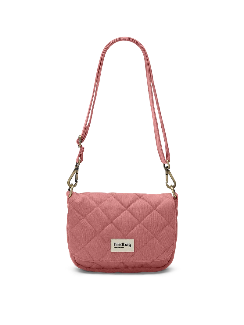 Sac à main matelassé Margault Blush