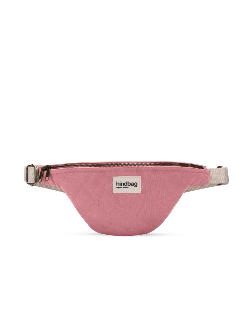 Sac banane matelassé Olivia Rose blush