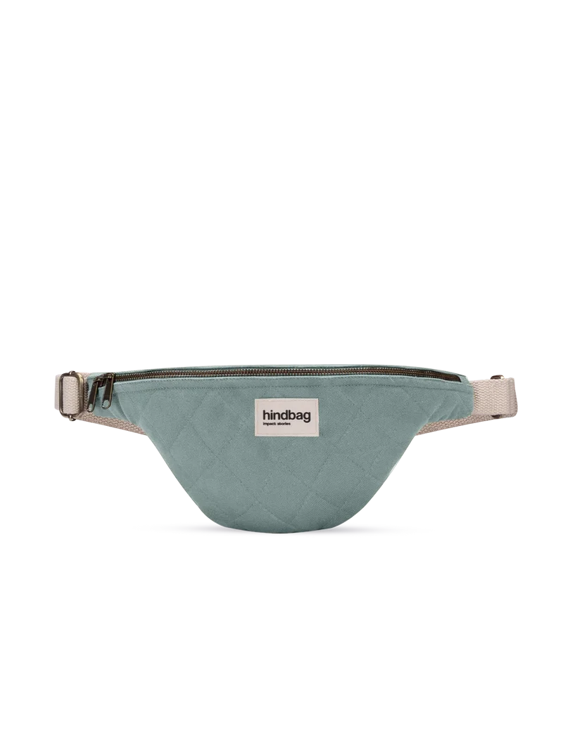 Sac banane matelassé Olivia Sauge