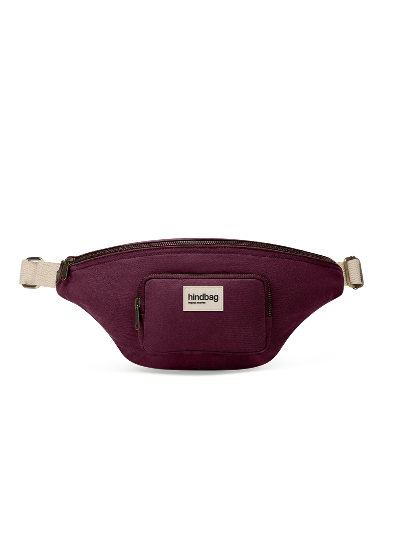 Sac banane XL Sofia Prune