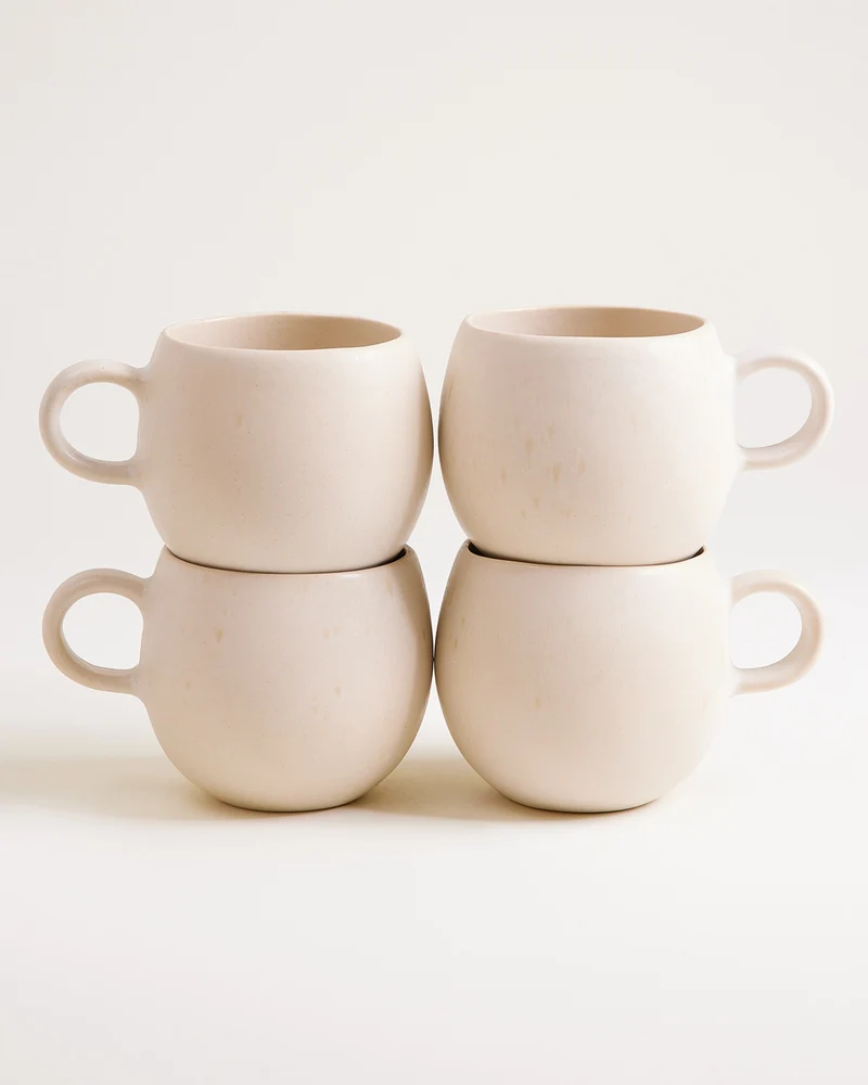 Sintra Tasse groß sand 4er-Set