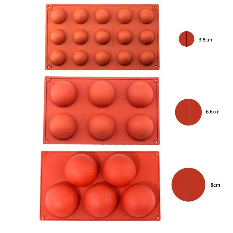 Flexipan Moule gâteau demi-sphere