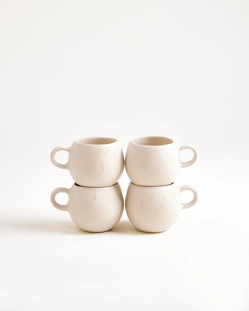 Sintra Espressotasse sand 4er-Set