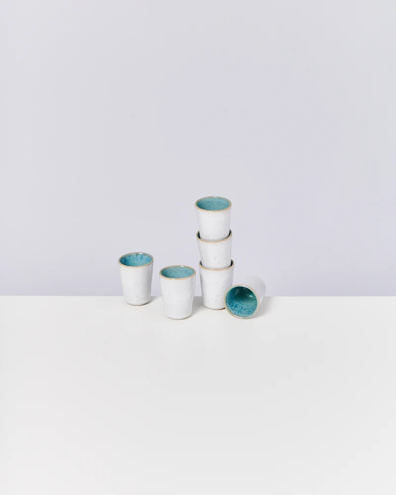 Areia Espressobecher aqua 6er-Set