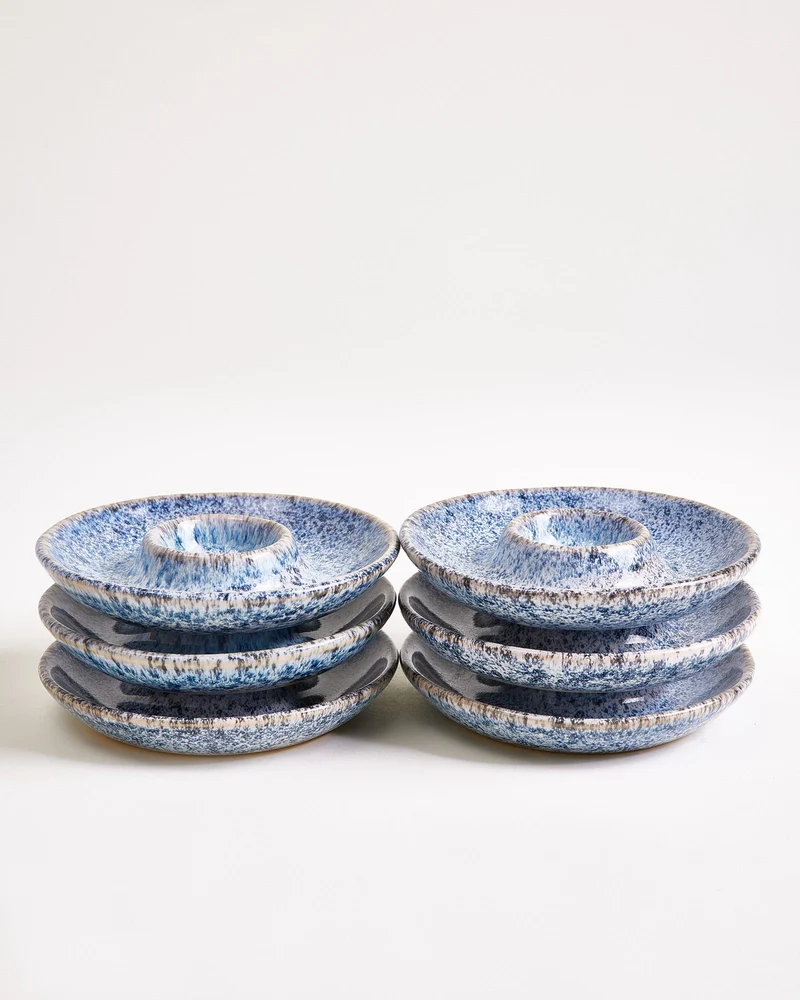 Cordoama Eierbecher blau 6er-Set
