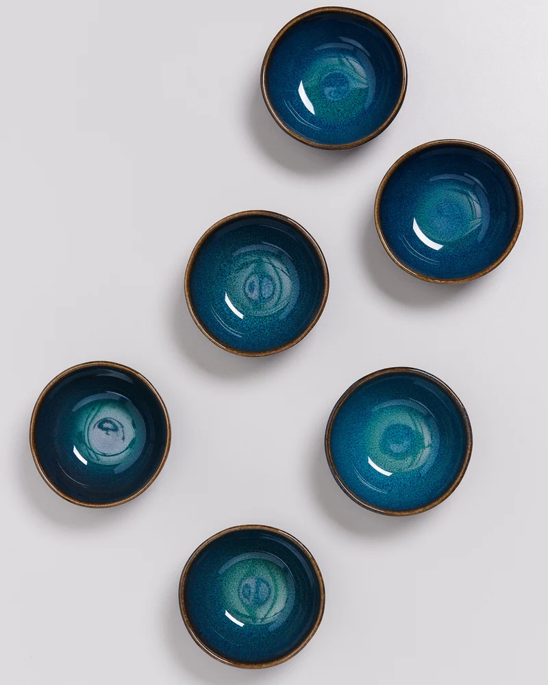 Melides Saucenschälchen groß oceanblue