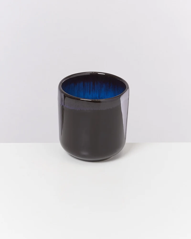 Melides Becher klein deepseablue
