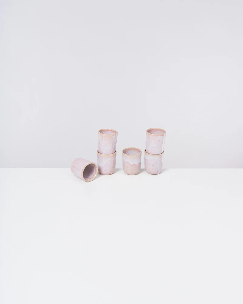 Cordoama Espressobecher rosé 6er-Set