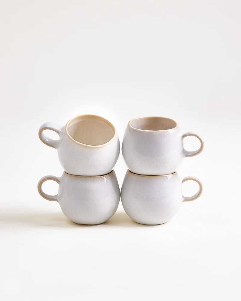 Areia Espressotasse sand 4er-Set