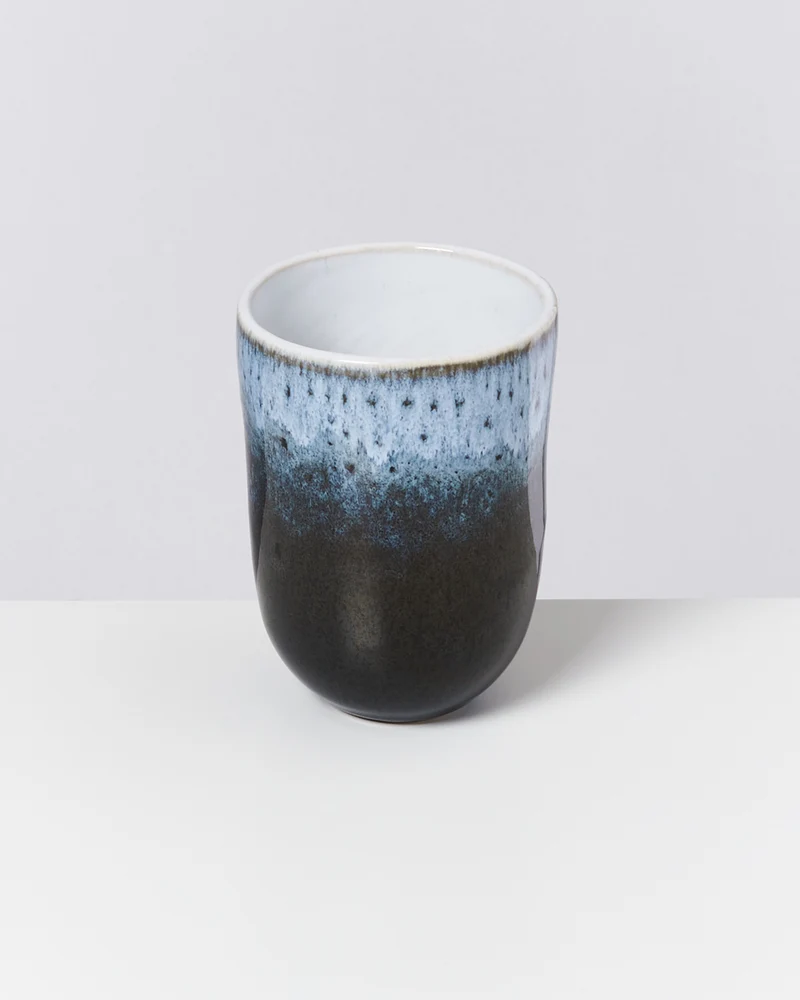 Alcachofra Becher groß schwarzblau
