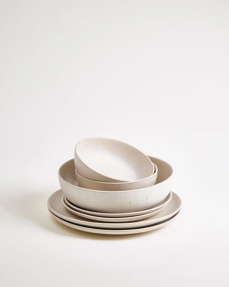 Sintra Geschirr-Set modern sand 7-teilig
