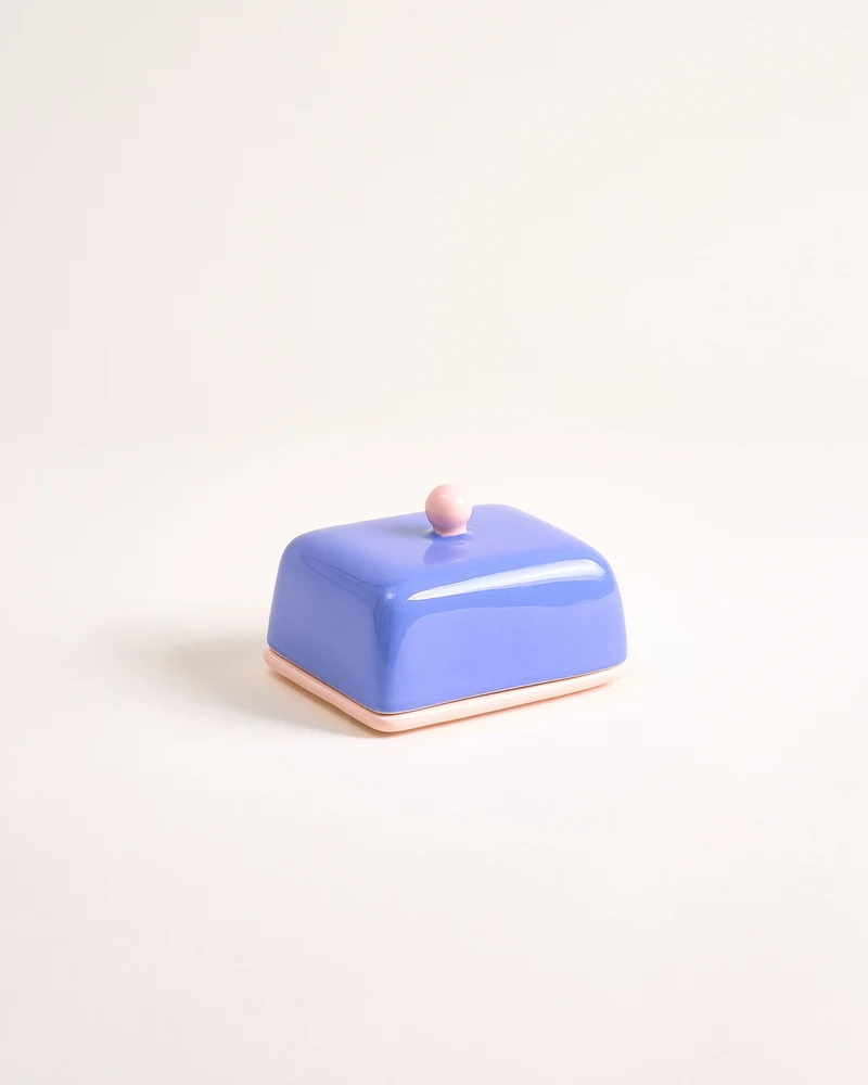 Seia Butterdose cornflower rosa