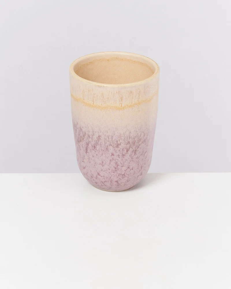 Copa Alto Becher groß apricot flieder