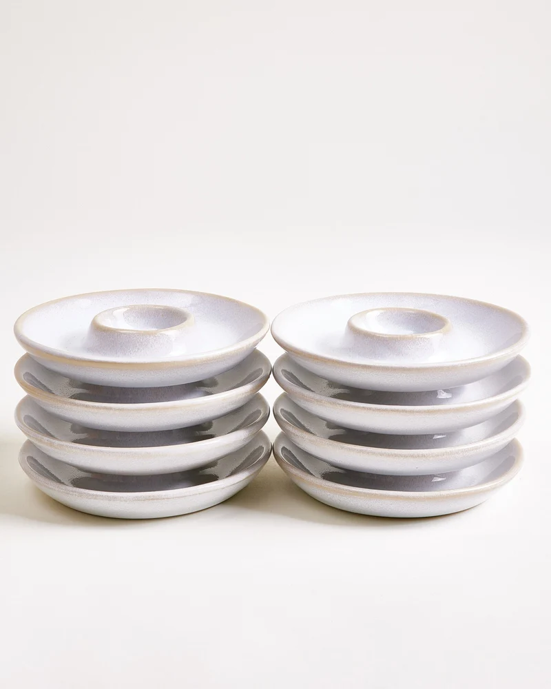 Cordoama Eierbecher weiß 8er-Set