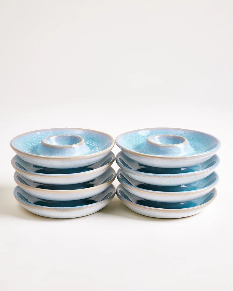 Cordoama Eierbecher aqua 8er-Set