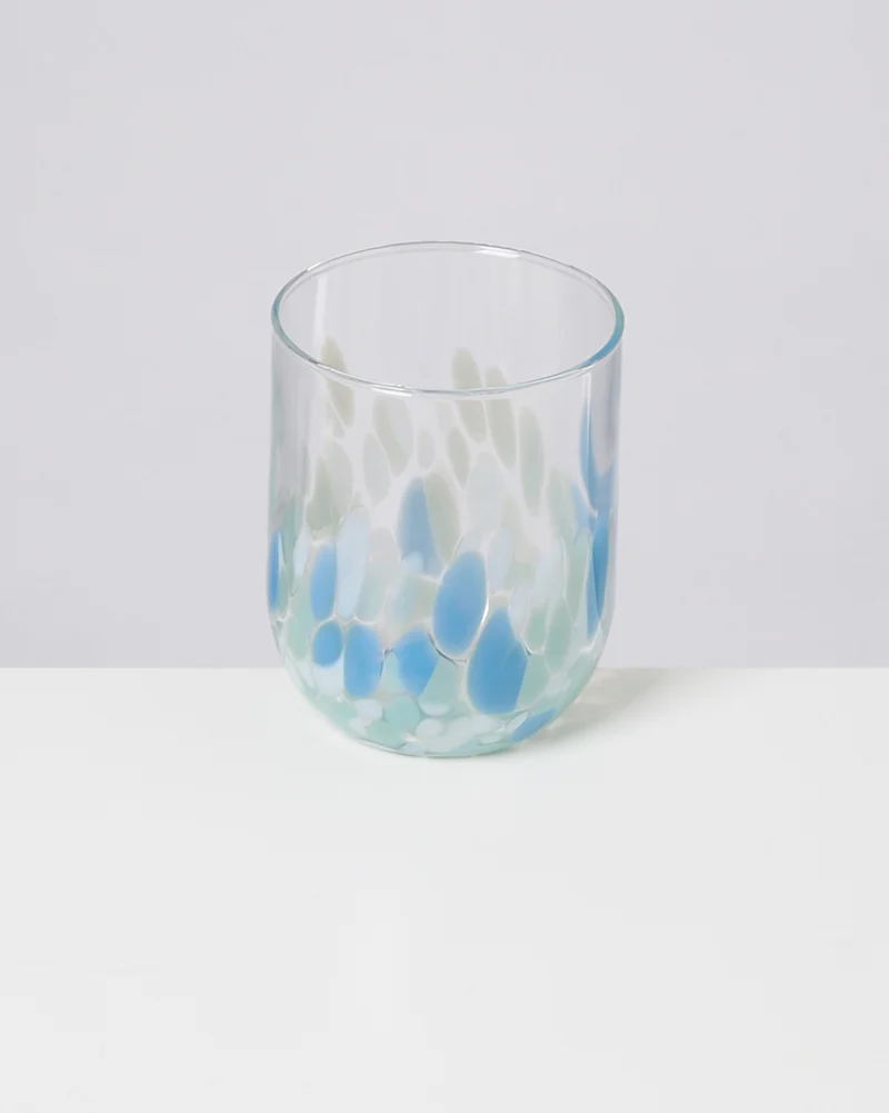 Alegria Glas groß blau