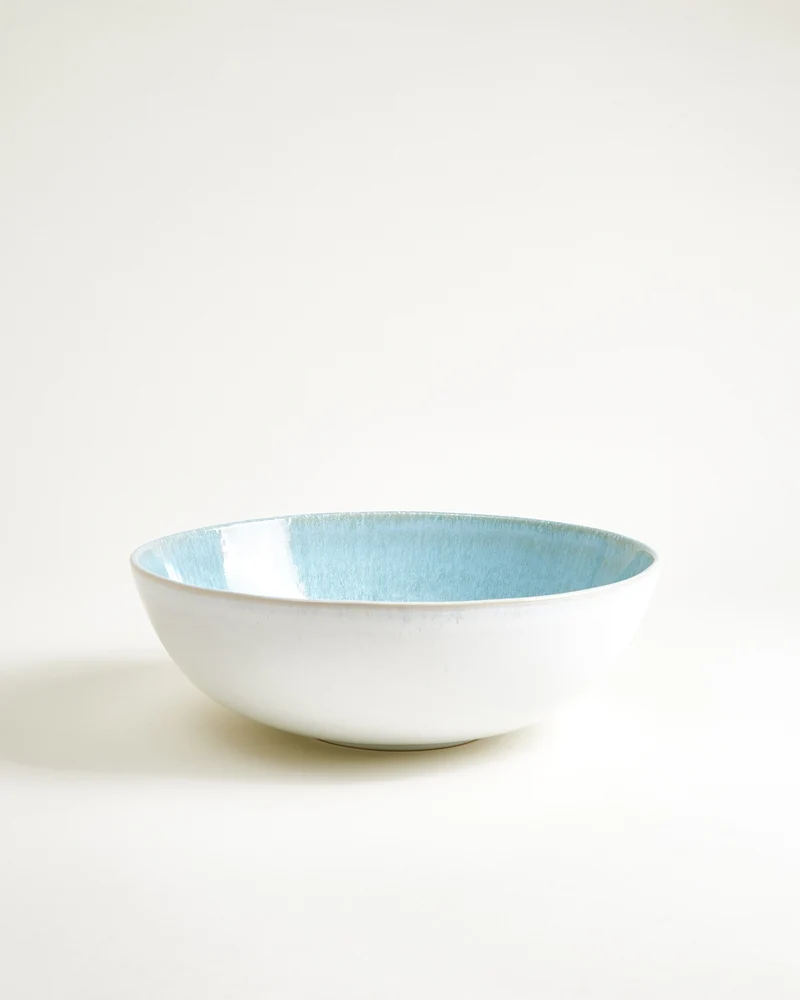 Alcachofra Servierschale grünblau