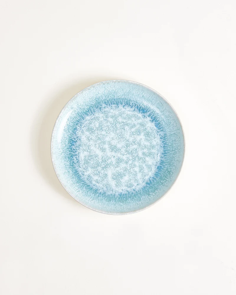 Alcachofra Miniteller grünblau