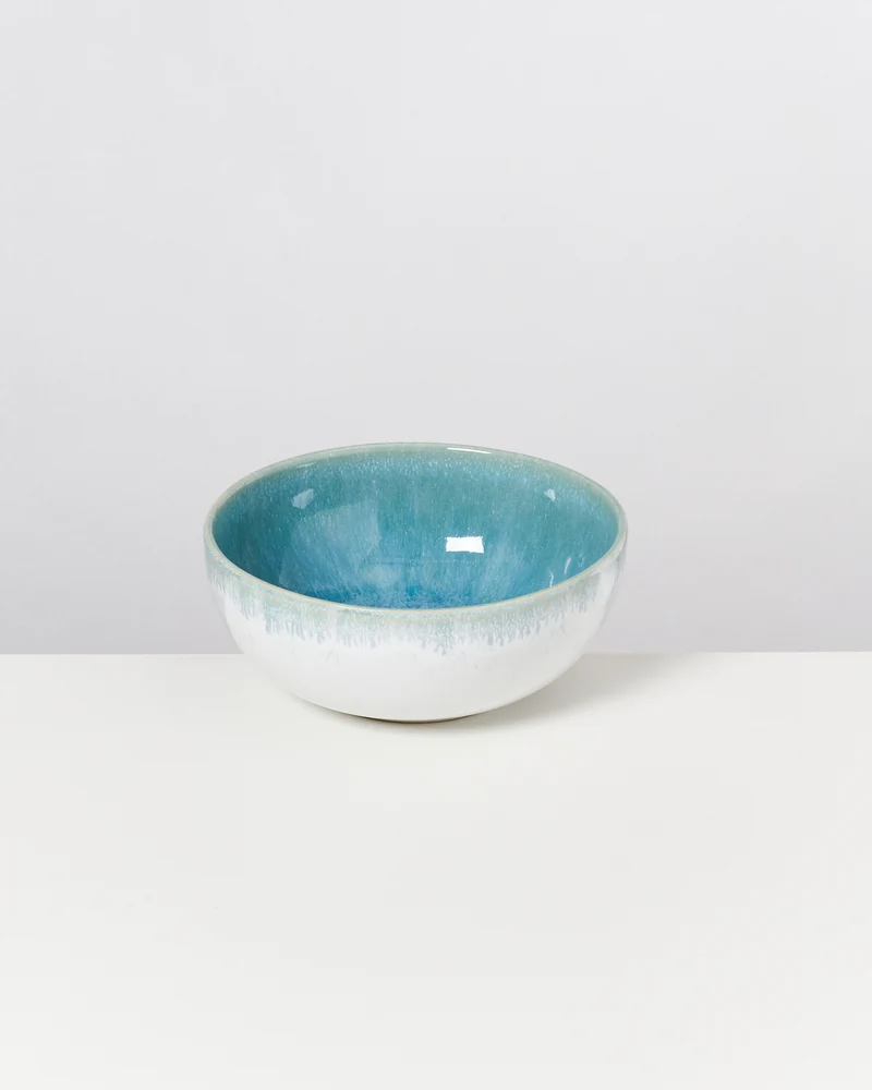 Alcachofra Müslischale grünblau