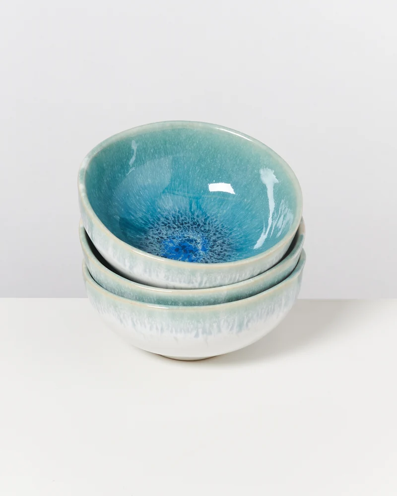 Alcachofra Saucenschälchen groß grünblau