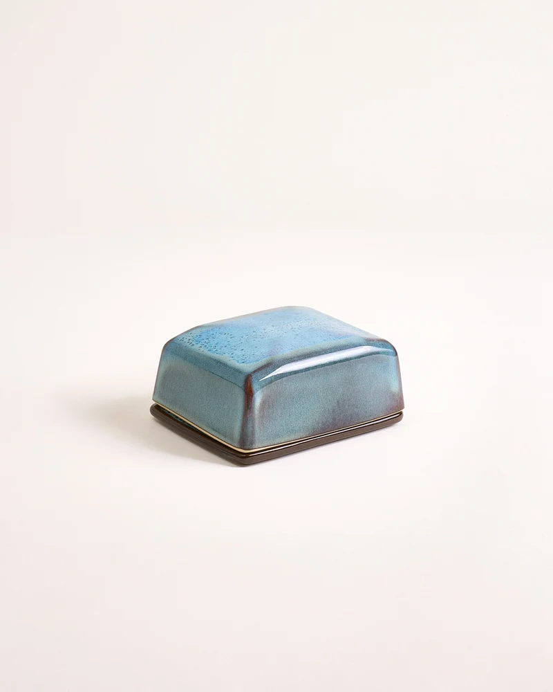 Madeira Butterdose grünblau
