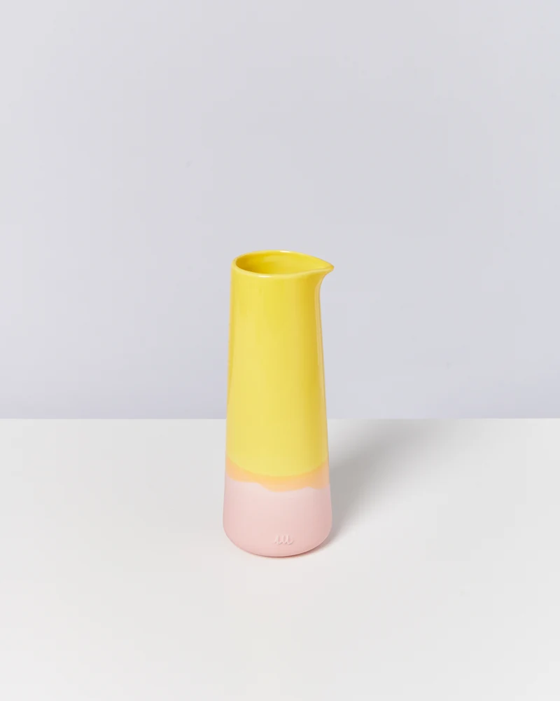 Pinguim Karaffe gelb rosé