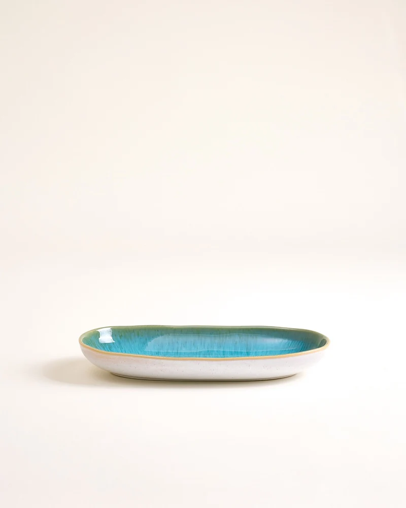 Areia Servierplatte M aqua