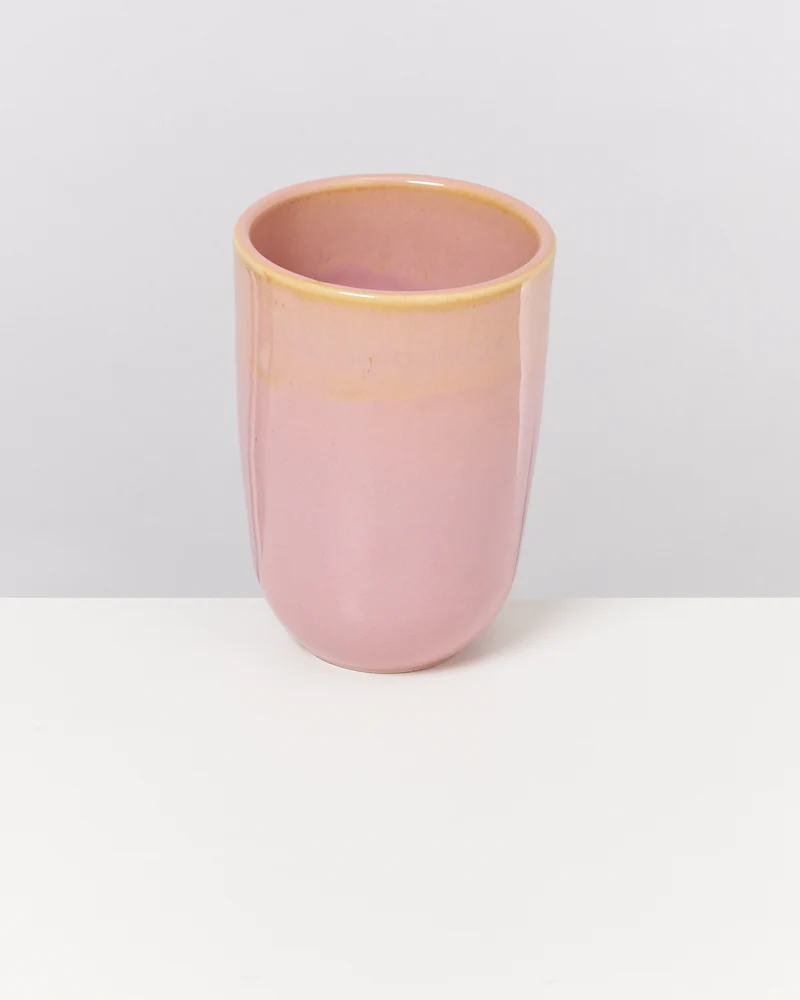 Copa Alto Becher groß gelb rosé