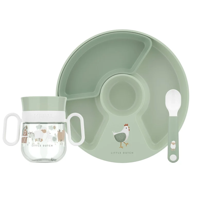 Set Babyservies 3-Delig Little Farm