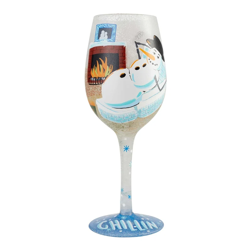 Just Chillin' Wine Glass by Lolita®