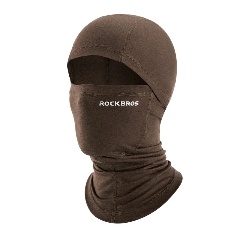 Rockbros Sturmhaube Tencel Merinowolle, winddicht warm, Winter Balaclava