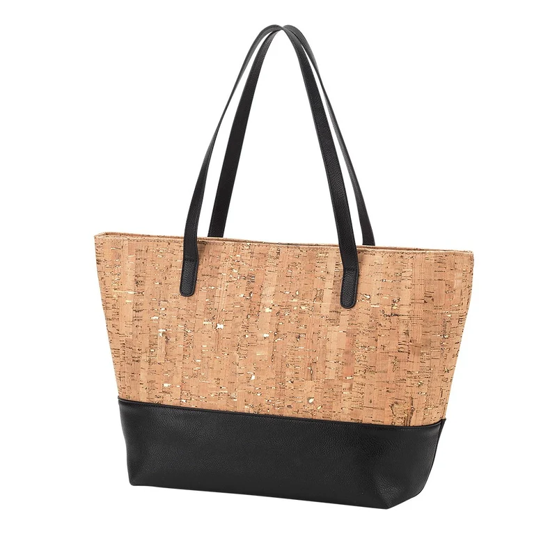 Black and Cork Charlotte Purse - Personalized