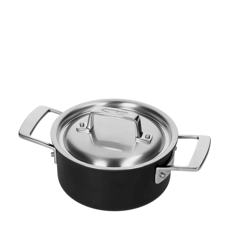 Demeyere Black 5 Faitout avec couvercle 16 cm