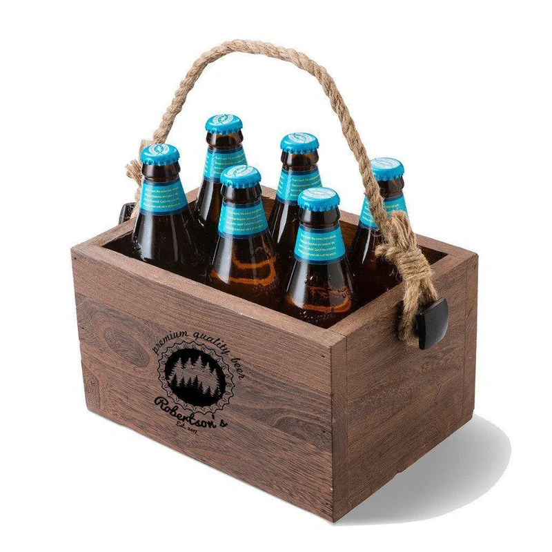 Premium Brew Personalized Beer Caddy