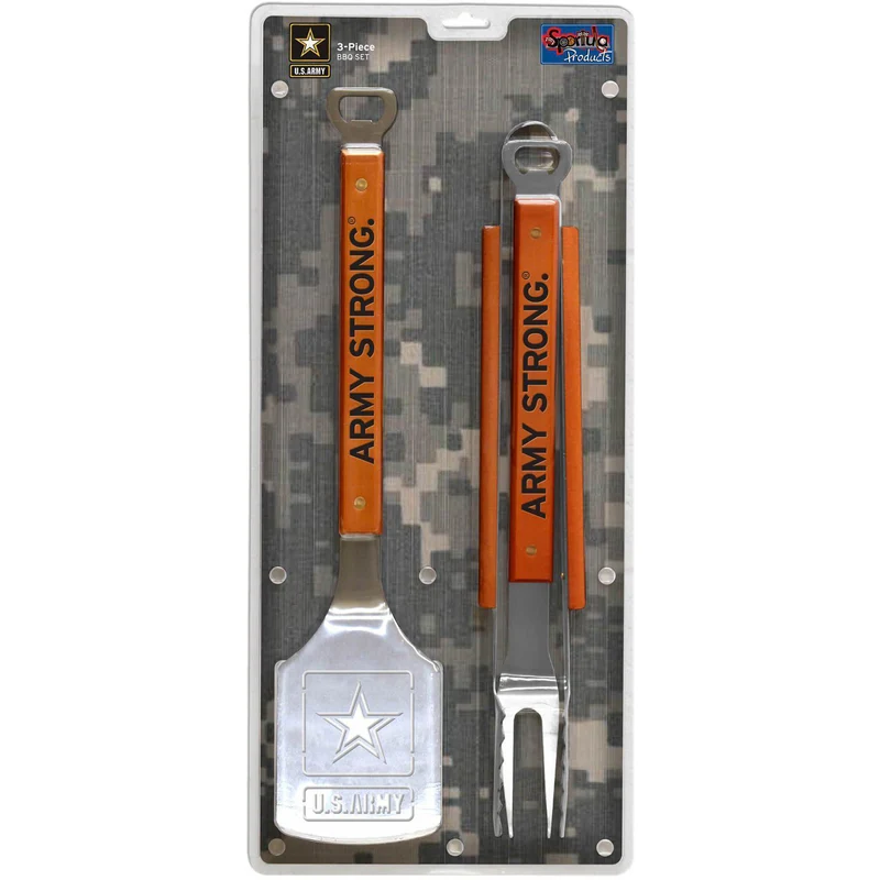 US Army 3 Piece Sportula® BBQ Tool Set