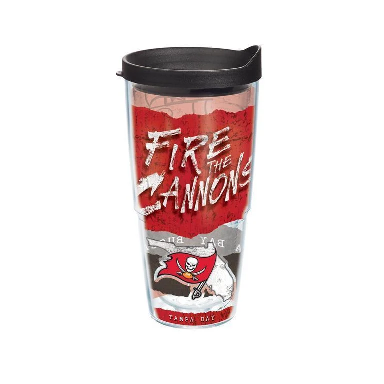 Tampa Bay Buccaneers Statement 24 oz. Tervis Tumbler with Lid - (Set of 2)