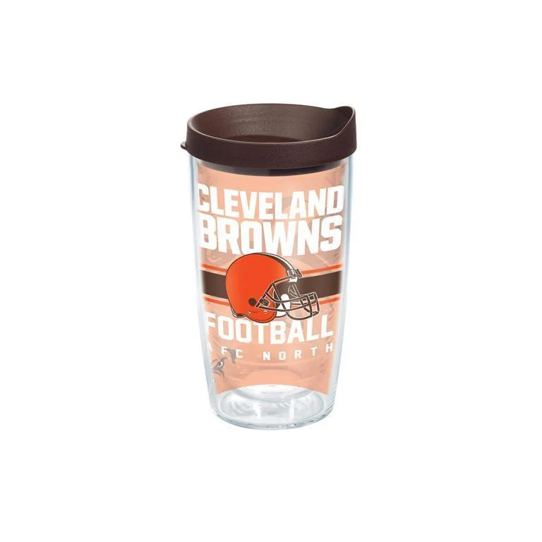 Cleveland Browns Gridiron 16 oz. Tervis Tumbler with Lid - (Set of 2)