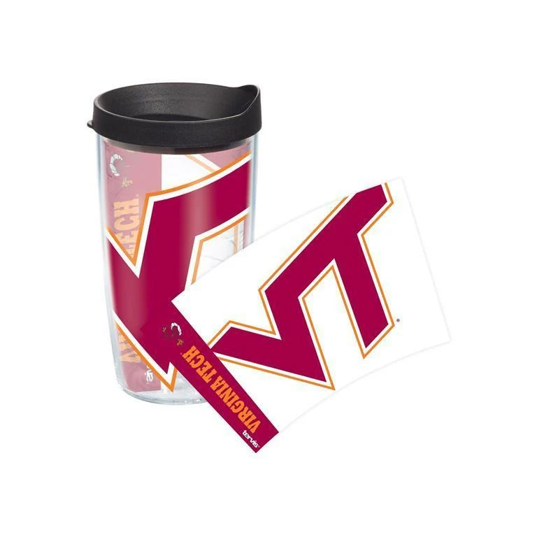 Virginia Tech Colossal 16 oz. Tervis Tumbler with Lid - (Set of 2)