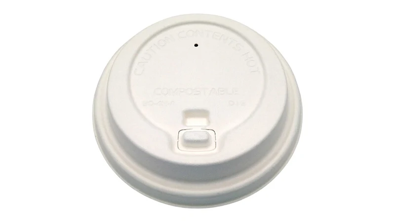 Fibre Cup Lid - 9 x 2.3 cm
