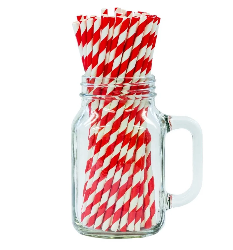 Paper / Kraft Straw - 8"