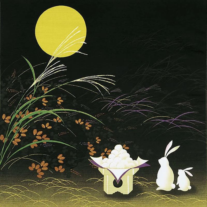 Furoshiki Saijiki - O Tsukimi (50 cm)