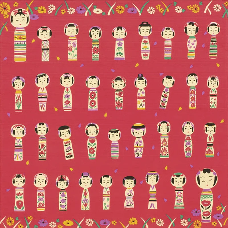 Furoshiki Kokeshi (50 cm)